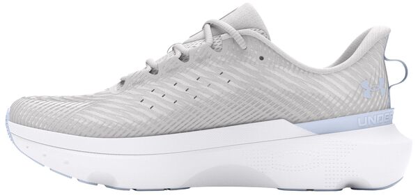 アンダーアーマー レディース スニーカー シューズ Under Armour Women's Infinite Pro Running Shoes Grey/Grey/Blue ミドルカットスニーカー