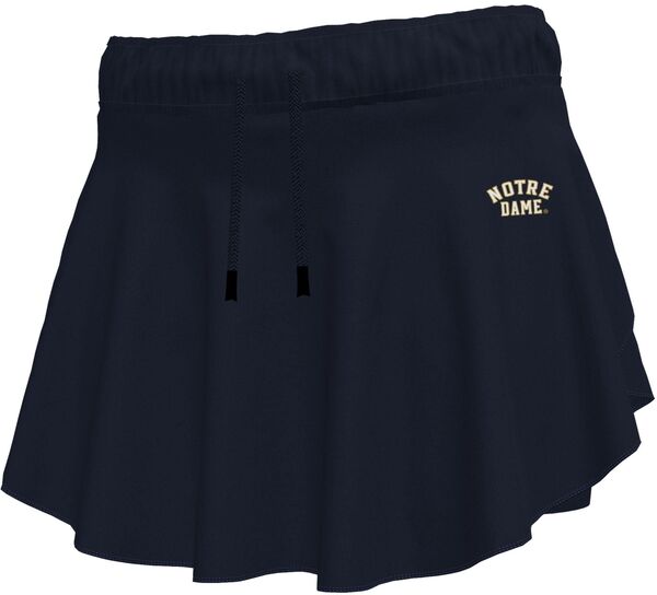 アンダーアーマー レディース スカート ボトムス Under Armour Women's Notre Dame Fighting Irish Navy Game Day Skortの通販は