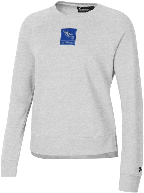 アンダーアーマー レディース パーカー・スウェット アウター Under Armour Women's UFL St. Louis Battlehawks Back Hit Silver Heather