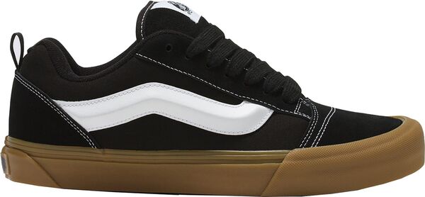 バンズ メンズ スニーカー シューズ Vans Knu Skool Shoes Black/Gum