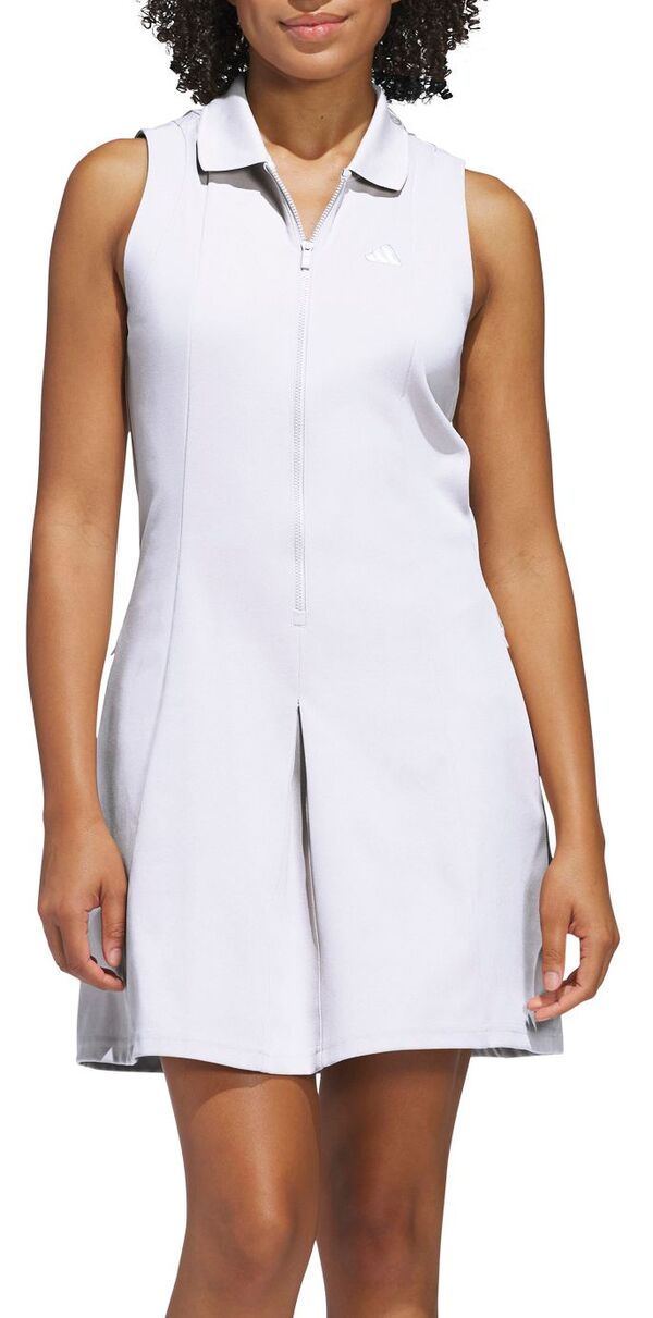 アディダス レディース ワンピース トップス adidas Women's Go-To Twistknit Golf Dress White