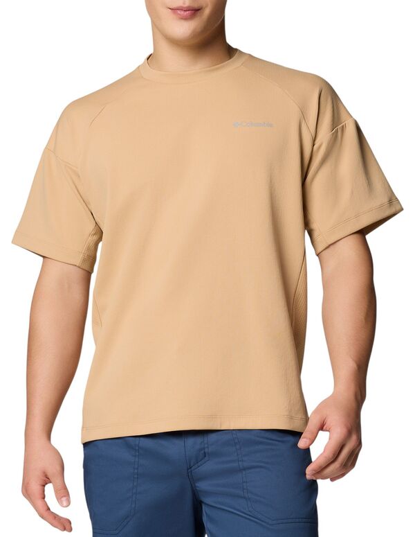 コロンビア メンズ カジュアルパンツ ボトムス Columbia Men's Granite Point Short Sleeve Crewneck Shirt Canoe