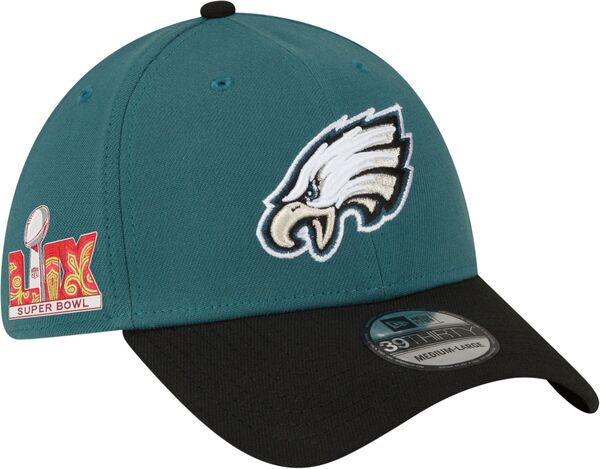 ニューエラ メンズ 帽子 アクセサリー New Era Adult 2024-25 Super Bowl LIX Bound Philadelphia Eagles Side Patch 39Thirty Stretch Fの通販は 12,480円