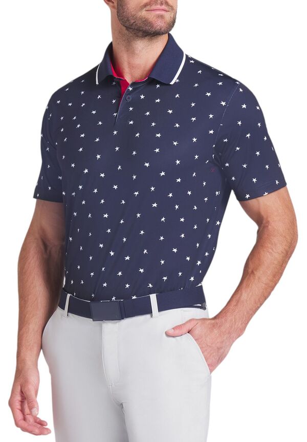 プーマ メンズ ポロシャツ トップス PUMA X Volition Men's Dancing Star Golf Polo Deep Navyの通販は