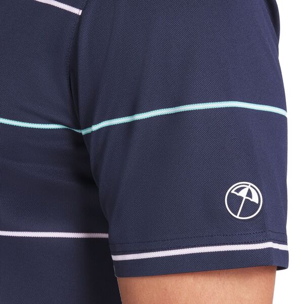 プーマ メンズ ポロシャツ トップス PUMA X Arnold Palmer Men's Rugby Stripe Golf Polo Deep Navyの通販は