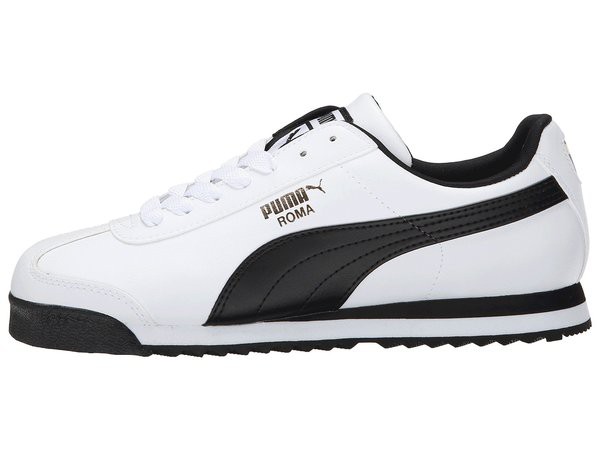 プーマ メンズ スニーカー シューズ Roma Basic White/Black