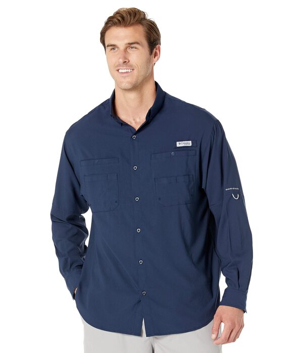 コロンビア メンズ シャツ トップス Tamiami II L/S Collegiate Navy 14,024円
