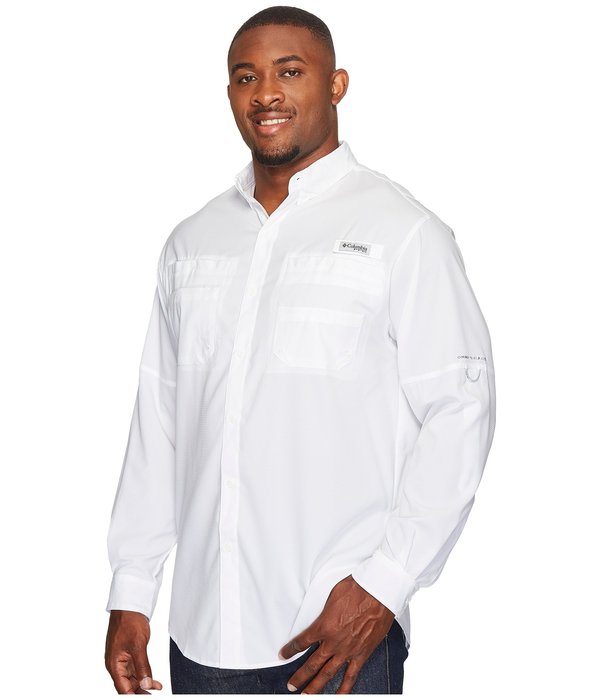 コロンビア メンズ シャツ トップス Big & Tall Tamiami II L/S White