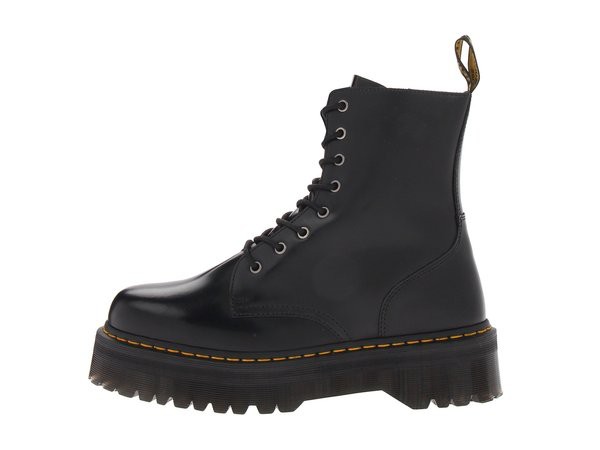 ドクターマーチン メンズ ブーツ・レインブーツ シューズ Jadon 8-Eye Platform Boot Black Polished