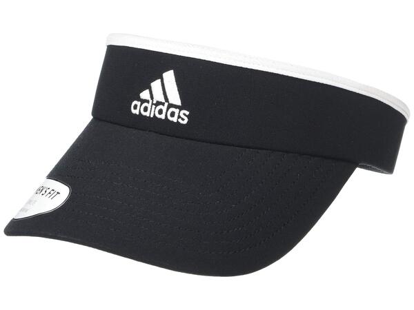 アディダス レディース 帽子 アクセサリー Match Visor Black/Whiteの通販は
