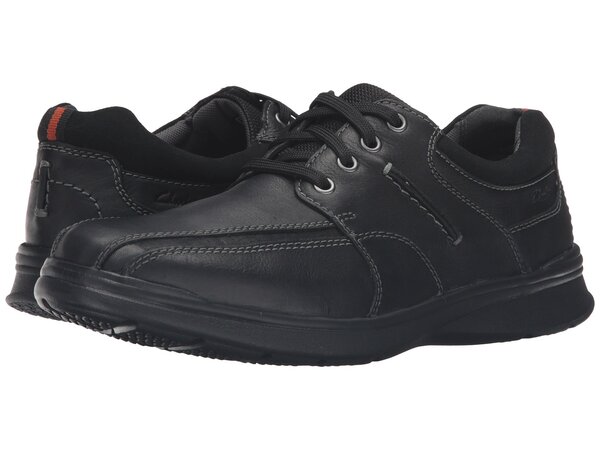 クラークス メンズ スニーカー シューズ Cotrell Walk Black Oilyの通販は