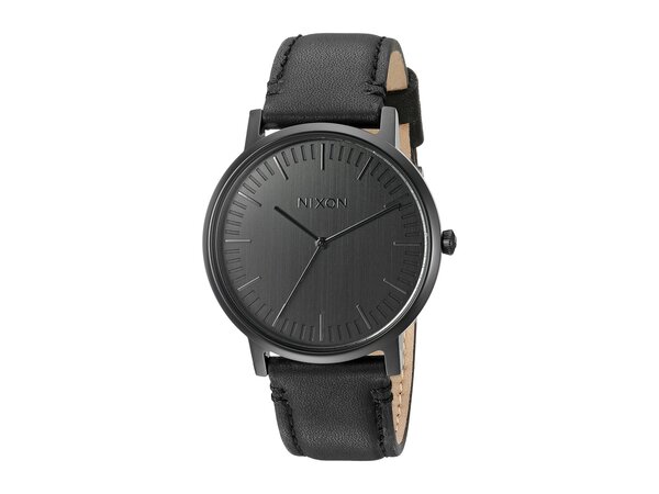 ニクソン レディース 腕時計 アクセサリー Porter Leather All Blackの通販は