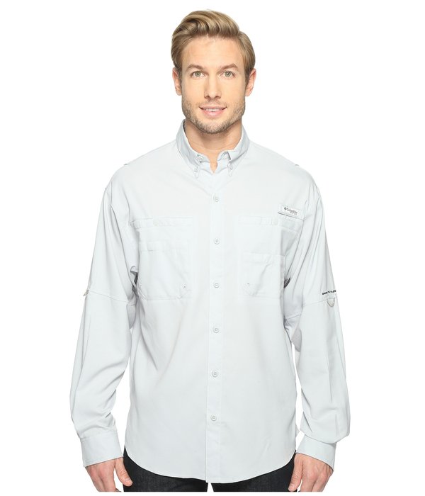 コロンビア メンズ シャツ トップス Tamiami II L/S Cool Grey