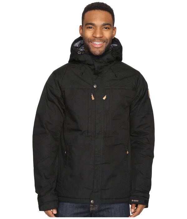 フェールラーベン メンズ コート アウター Skogso Padded Jacket Blackの通販は