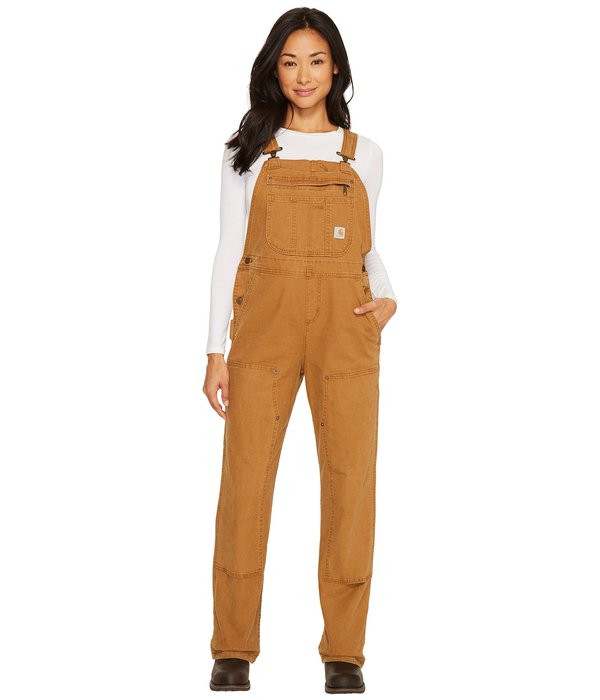tan overalls