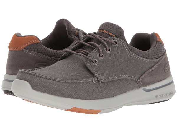 スケッチャーズ メンズ デッキシューズ シューズ Relaxed Fit: Elent - Mosen Charcoal