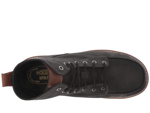 キーン メンズ ブーツ・レインブーツ シューズ San Jose Aluminum Toe Black/Carmel Ca