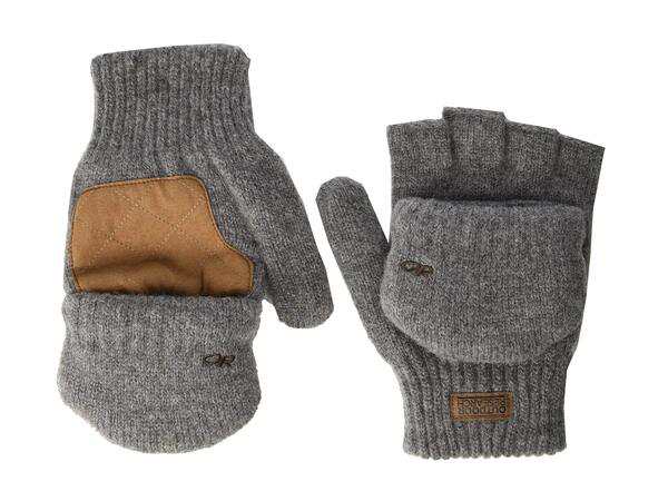 アウトドアリサーチ メンズ 手袋 アクセサリー Lost Coast Fingerless Mitts Pewter