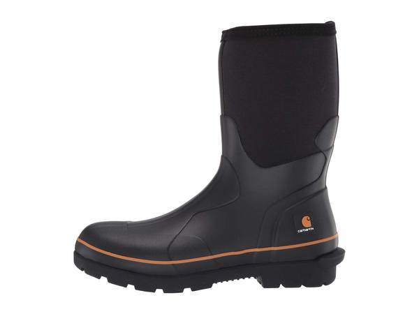 カーハート メンズ ブーツ・レインブーツ シューズ Mudrunner 10 Non-Safety Waterproof Rubber Boot Black