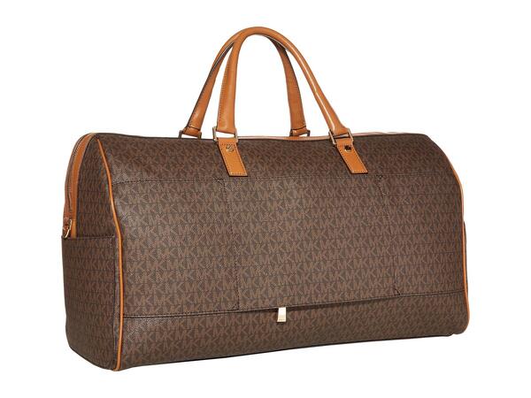 MK MICHEL  ブラウンボストンバッグ 大容量 Brown Amazon Canada Michael Kors Bags マイケルコース レディース