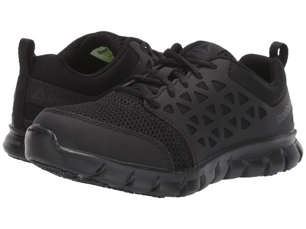 リーボック レディース スニーカー シューズ Sublite Cushion Work Soft Toe SD Black