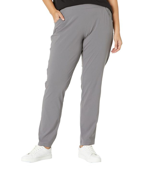 コロンビア レディース カジュアルパンツ ボトムス Plus Size Anytime Casual Pull-On Pants City Grey