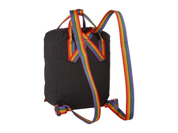 Fjallraven kanken black rainbow hot sale