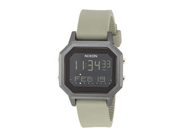 ニクソン腕時計　Nixon Siren SS Black/Fatigue Siren Stainless Steel Watch | Black / Fatigue | Digital