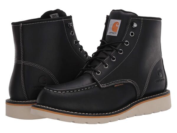 カーハート メンズ ブーツ・レインブーツ シューズ 6-Inch Non-Safety Toe Wedge Boot Black Oil Tanne 53,800円