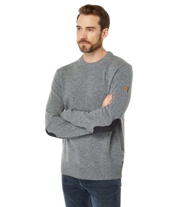 フェールラーベン メンズ ニット・セーター アウター Ovik Round-Neck Sweater Grey