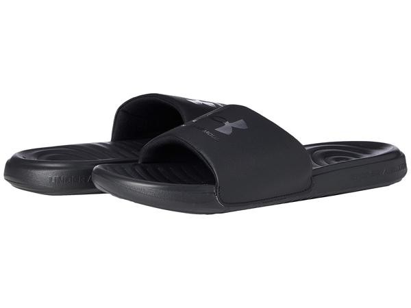 アンダーアーマー メンズ サンダル シューズ Ansa Fix Slides Black/Black