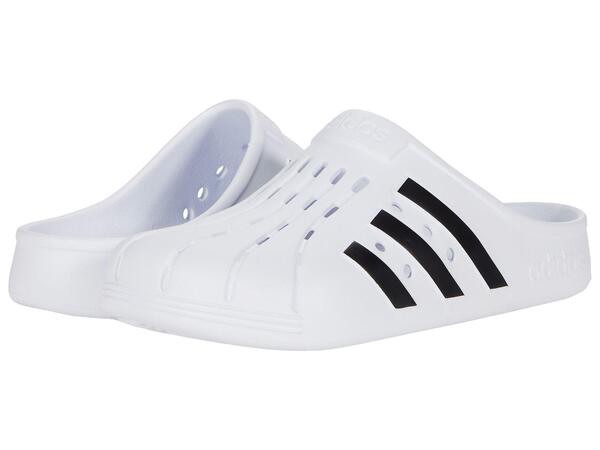 アディダス レディース サンダル シューズ Adilette Clog Footwear White/