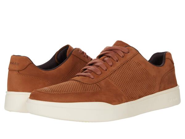 コールハーン メンズ スニーカー シューズ Grand Crosscourt Modern Perf Sneaker British Tanの通販は