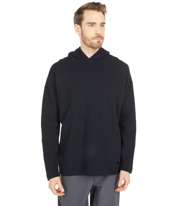 アディダス メンズ パーカー・スウェット アウター Wings & Horns Double Waffle Knit Sweatshirt Blackの通販は