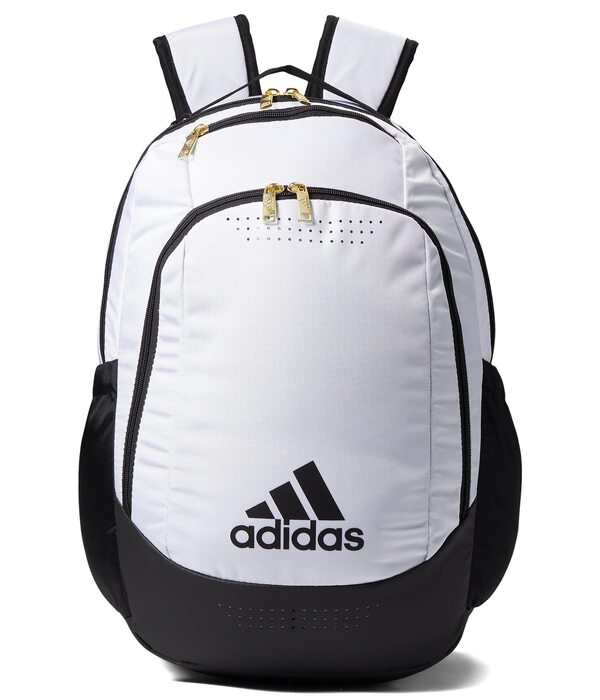 アディダス メンズ バックパック・リュックサック バッグ Defender Backpack White/Black/Gol