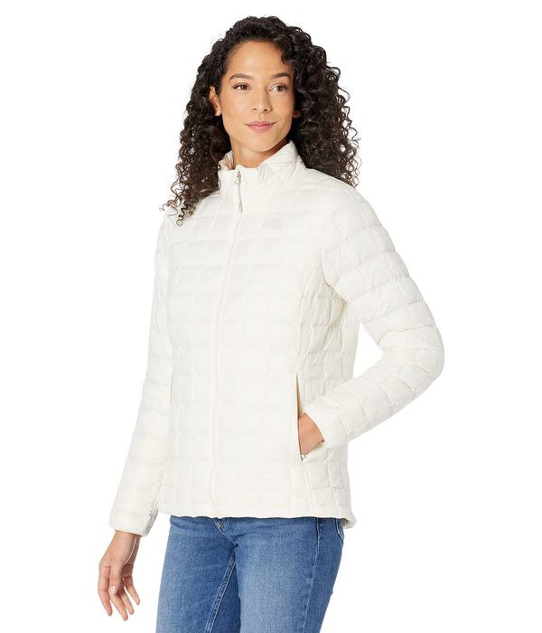 ノースフェイス レディース コート アウター ThermoBall Eco Jacket Gardenia White