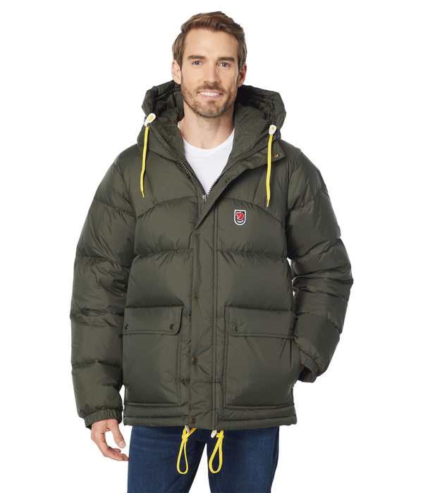 フェールラーベン メンズ コート アウター Expedition Down Lite Jacket Deep Forest