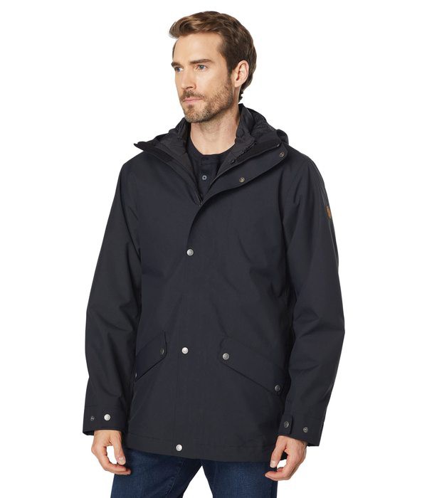 フェールラーベン メンズ コート アウター Visby 3-in-1 Jacket Black