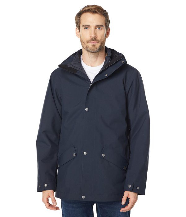 フェールラーベン メンズ コート アウター Visby 3-in-1 Jacket Dark Navy