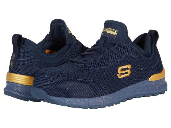 スケッチャーズ レディース スニーカー シューズ Bulkin Balran Comp Toe Navy/Goldの通販は