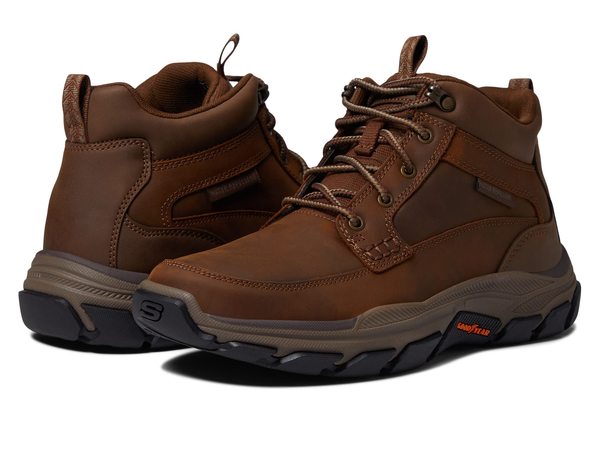 スケッチャーズ メンズ ブーツ・レインブーツ シューズ Relaxed Fit Respected - Boswell Dark Brown