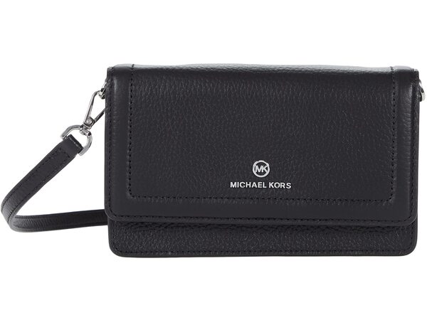 マイケルコース レディース ハンドバッグ バッグ Jet Set Charm Small Phone Crossbody Blackの通販は
