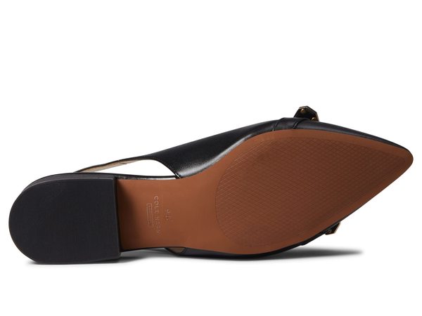 コールハーン レディース サンダル シューズ Menlo Skimmer Black Leather 