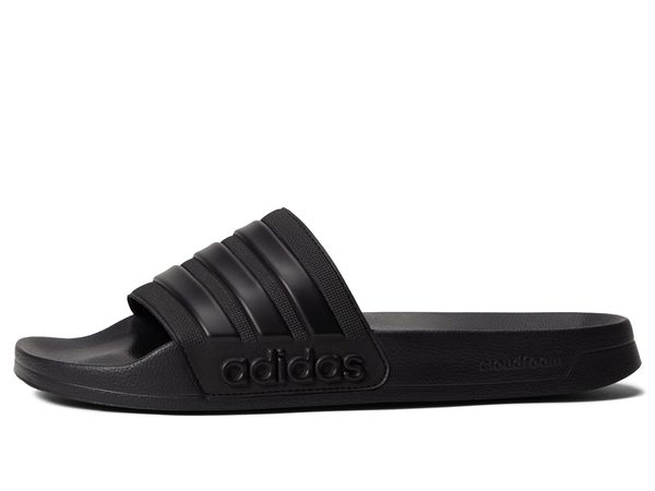 アディダス メンズ サンダル シューズ Adilette Shower Black/Black/Bla