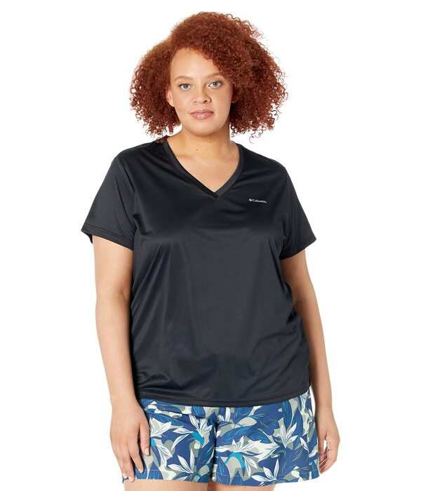 コロンビア レディース シャツ トップス Plus Size Hike Short Sleeve