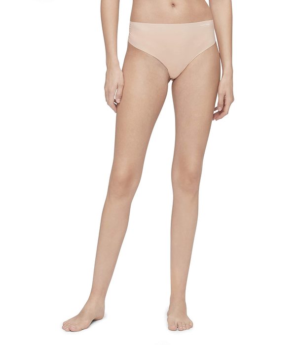 カルバンクライン レディース パンツ アンダーウェア Women's Invisibles High-Waist Thong Panty Bareの通販は