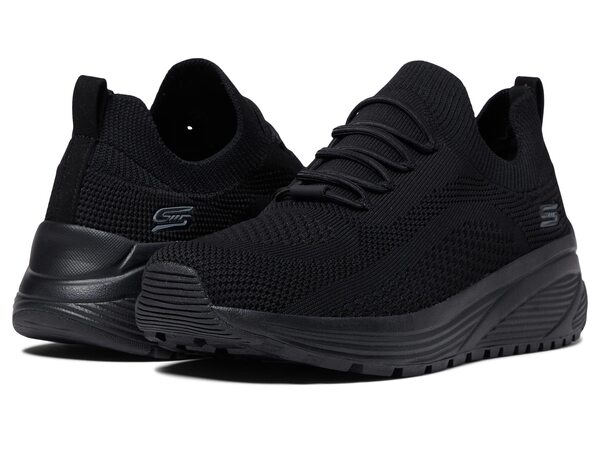 スケッチャーズ レディース スニーカー シューズ Bobs Sparrow 2.0 - Allegiance Black/Blackの通販は