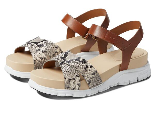 コールハーン レディース ヒール シューズ Zerogrand Crisscross Sandal Soho Snake