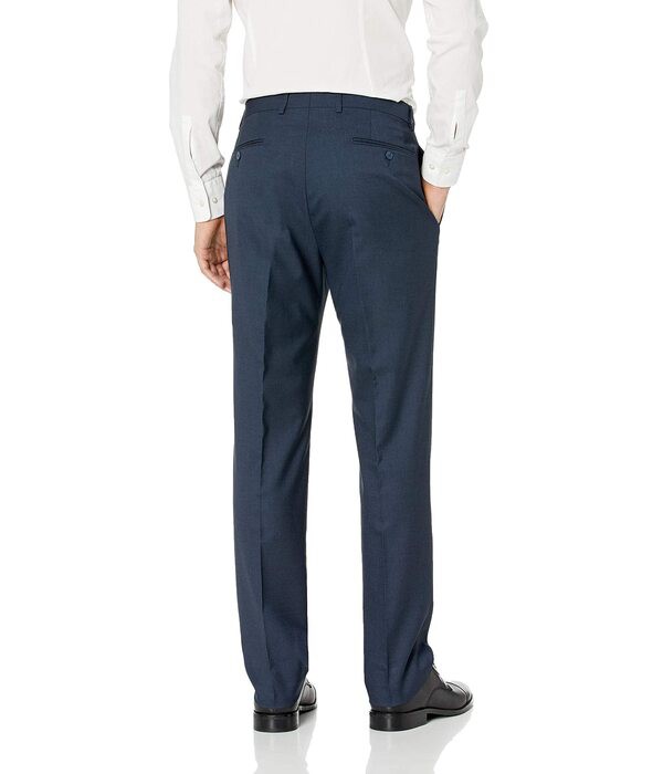 カルバンクライン メンズ カジュアルパンツ ボトムス Mens Slim Fit Dress Pant Navy