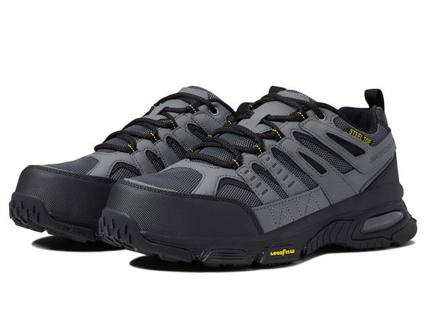スケッチャーズ メンズ スニーカー シューズ Skech-Air Envoy ST - Arcket Gray/Blackの通販は